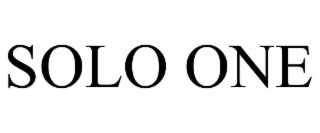 SOLO ONE