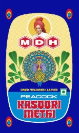 MDH DRIED FENUGREEK LEAVES PEACOCK KASOORI METHI