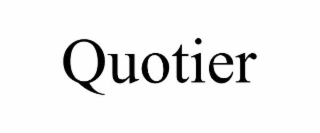 QUOTIER