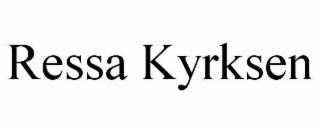 RESSA KYRKSEN