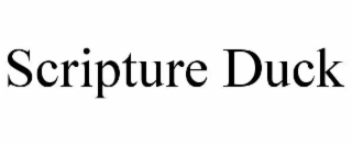 SCRIPTURE DUCK