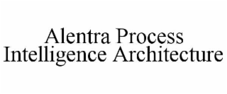 ALENTRA PROCESS INTELLIGENCE ARCHITECTURE