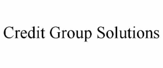 CREDIT GROUP SOLUTIONS