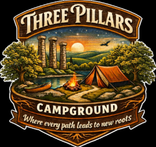 THREE PILLARS CAMPGROUND WHERE EVERY PATH LEADS TO NEW ROOTS