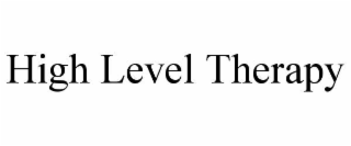 HIGH LEVEL THERAPY