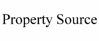 PROPERTY SOURCE