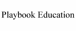 PLAYBOOK EDUCATION