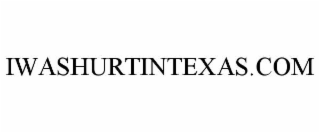 IWASHURTINTEXAS.COM