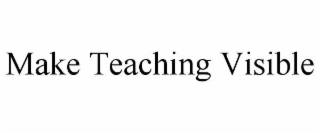 MAKE TEACHING VISIBLE
