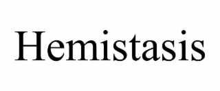HEMISTASIS