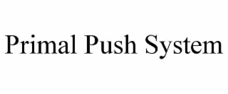 PRIMAL PUSH SYSTEM