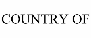 COUNTRY OF