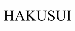 HAKUSUI