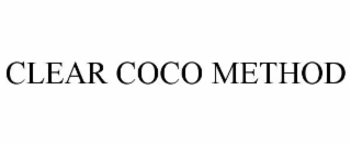 CLEAR COCO METHOD