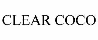 CLEAR COCO