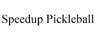 SPEEDUP PICKLEBALL