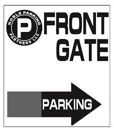 FRONT PARKING GATE NOBLE PARTNERS  PARKING LLC