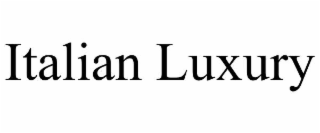 ITALIAN LUXURY