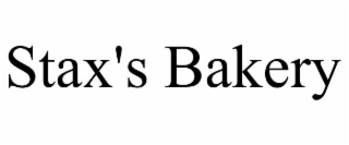 STAX'S BAKERY