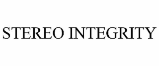 STEREO INTEGRITY