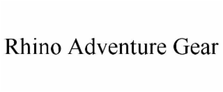 RHINO ADVENTURE GEAR