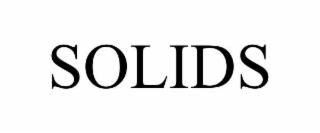 SOLIDS