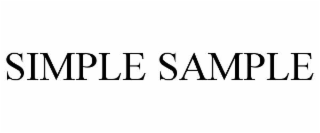 SIMPLE SAMPLE