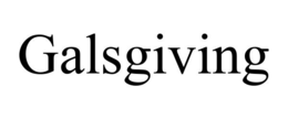 GALSGIVING