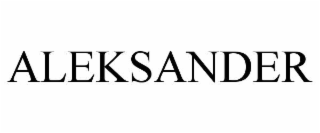 ALEKSANDER