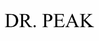 DR. PEAK