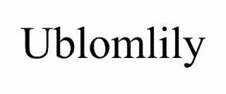 UBLOMLILY