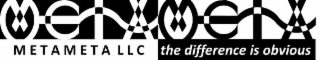 METAMETA LLC THE DIFFERENCE IS OBVIOUS
