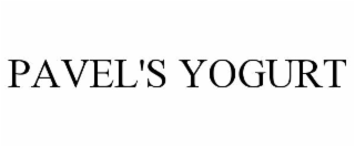PAVEL'S YOGURT