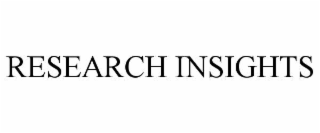 RESEARCH INSIGHTS