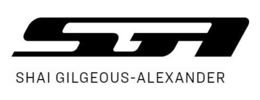 SGA SHAI GILGEOUS-ALEXANDER