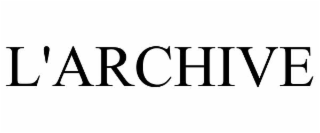 L'ARCHIVE