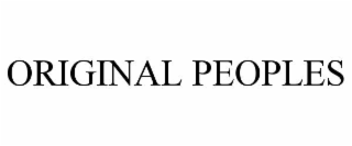 ORIGINAL PEOPLES