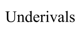 UNDERIVALS