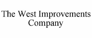 THE WEST IMPROVEMENTS COMPANY