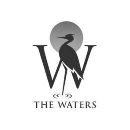THE LETTER "W" AND THE WORDS "THE WATERS" trademark