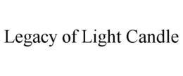 LEGACY OF LIGHT CANDLE
