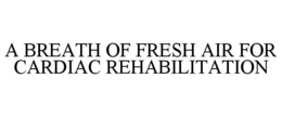 A BREATH OF FRESH AIR FOR CARDIAC REHABILITATION