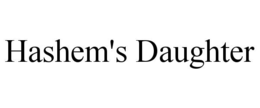 HASHEM'S DAUGHTER