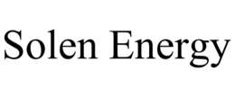 SOLEN ENERGY