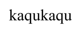 KAQUKAQU