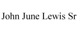 JOHN JUNE LEWIS SR