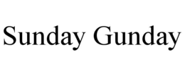 SUNDAY GUNDAY