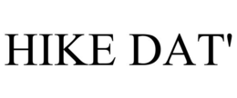 HIKE DAT'