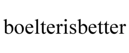 BOELTERISBETTER