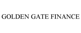 GOLDEN GATE FINANCE